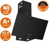 Ferre FlowArt&SilentArt VALENCIA Sessiz Siyah Ankastre  Set ( D086-SA + QBL62CS + ED075-WFA Wok ) thumbnail 2