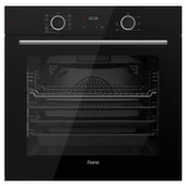 Ferre FryArt&SilentArt RAYO Sessiz Yeni Seri Siyah Ankastre  Set ( D086-SA + XE63CS +SC405-WFA wok) thumbnail 4