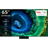 TCL 65C855GTV 65'' 164 Ekran Uydu Alıcılı 4K Ultra HD Smart Google QLED TV thumbnail 1