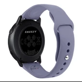 Huawei Watch Ultimate – Watch Buds 22mm Uyumlu PureLux Soft Silikon Kordon  Lavanta thumbnail 2