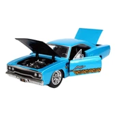 Jada Looney Tunes Roadrunner Plymouth 1970 Figür ve Araç thumbnail 5