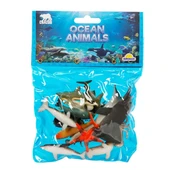 Crazoo Okyanus Hayvanları Poşetli Hayvan Oyun Seti Yıldız thumbnail 3