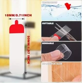 60 Parça Kolay Açılır Güçlü Çift Taraflı Bant 18mm*50mm thumbnail 2