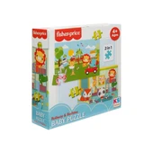 Ks Games Fisher Price Baby Puzzle Railway Bedtime 2in1 thumbnail 2
