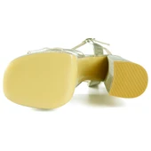 Erkan Saçmacı Whitney Dore Croco Önü Arkası Açık Çift Platformlu Bantlı Kalın Topuklu Abiye Ayakkabı thumbnail 7