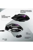 logitech G G502 X Plus Kablosuz HERO 25K Sensörlü RGB Aydınlatmalı Oyuncu Mouse, Siyah 910-006163 thumbnail 7