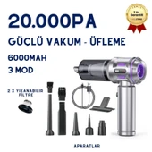 20000PA 6000mAh 100W Toz Üfleme ve Süpürge Ev / Araba / Ofis Süpürgesi thumbnail 1