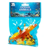 Crazoo Okyanus Hayvanları Poşetli Hayvan Oyun Seti Timsah thumbnail 3