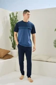 Kocabey 2094 Erkek O Yaka Pijama Takım thumbnail 1