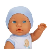 Dollz n More Bebelou Sesli Care Time Oyun Seti 32 Cm Mavi thumbnail 2