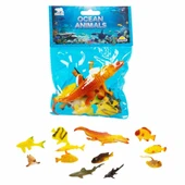 Crazoo Okyanus Hayvanları Poşetli Hayvan Oyun Seti Timsah thumbnail 1