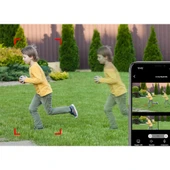 CMR57 Akıllı WiFi Güvenlik Kamerası – Ultra Net Gece Görüşü, 360° Otomatik Takip, Hareket Algılama, Çift Yönlü Ses, Bulut ve SD Kart Destekli Akıllı Kamera Sistemi thumbnail 3