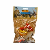 Crazoo Vahşi Hayvanlar Poşetli Hayvan Oyun Seti Zürafa thumbnail 1