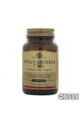 Solgar Beta Carotene 7 mg 60 Kapsül thumbnail 1