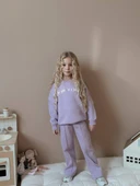 KIZ ÇOCUK GENİŞ PAÇA EŞOFMAN TAKIMI thumbnail 1