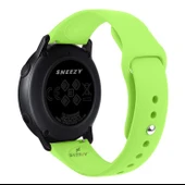 Huawei Watch GT2 Elite-Sport-Classic 46mm-GT2 Pro 22mm Uyumlu PureLux Soft Silikon Kordon  Yeşil thumbnail 2