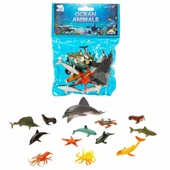 Crazoo Okyanus Hayvanları Poşetli Hayvan Oyun Seti Yıldız thumbnail 1