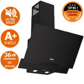 Ferre FryArt&SilentArt ZIFO Sessiz Yeni Seri Siyah Ankastre Set (D063-SA + QXE62CS + SC405-WFA wok) thumbnail 2