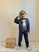 ERKEK ÇOCUK 3 İP ŞARDONLU AMIGO EŞOFMAN TAKIMI thumbnail 8