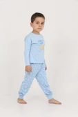 Toontoy Erkek Çocuk Kaplumbağa Baskılı Pijama Takım thumbnail 4
