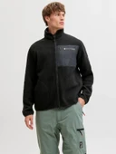 Jack & Jones Jjalpes Teddy Jacket Aw25 Erkek Polar Ceket thumbnail 1