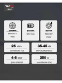 Rks Xs35 Katlanabilir Elektrikli Bisiklet Siyah thumbnail 3