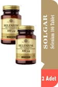 Solgar Selenium 100 mcg 100 Tablet 2 Adet thumbnail 1