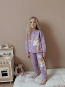 KIZ ÇOCUK UNİCORN MODELLİ 3 İPLİK TAKIM thumbnail 1