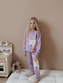 KIZ ÇOCUK UNİCORN MODELLİ 3 İPLİK TAKIM thumbnail 3