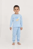 Toontoy Erkek Çocuk Kaplumbağa Baskılı Pijama Takım thumbnail 7