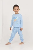 Toontoy Erkek Çocuk Kaplumbağa Baskılı Pijama Takım thumbnail 8