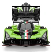 Rastar Lamborghini SC63 Uzaktan Kumandalı Araba Yeşil thumbnail 2