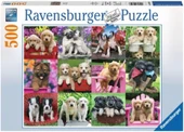 Ravensburger 500 Parça Puzzle Köpek Yavruları - 146598 thumbnail 1