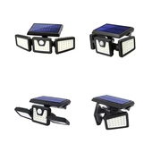 Powermaster MX-W771A Sensörlü 3 Modlu 74 Ledli Solar Aydınlatmalı Duvar Lambası thumbnail 2