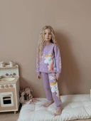 KIZ ÇOCUK UNİCORN MODELLİ 3 İPLİK TAKIM thumbnail 4