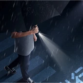 Siyah El Fenerli Şemsiye thumbnail 2