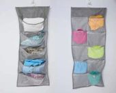 Dolap İçi Asılabilir İç Çamaşırı Dolap Düzenleyici - 15 Gözlü thumbnail 2