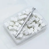 100lü Kalemli Küp Nail Art Ombre ve Geçiş Süngeri Seti thumbnail 7