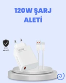 120 Watt Turbo Şarj Cihazı Xiaomi Redmi Note 10 11 12 Uyumlu thumbnail 1