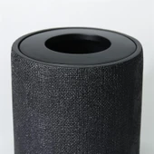 Selim Natural 5 Parça Banyo Seti - Siyah thumbnail 3