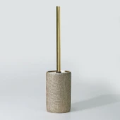 Selim Natural 5 Parça Banyo Seti - Vizon thumbnail 4