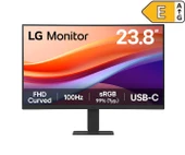 LG 24.5'' 24U421A-B 100Hz Curve Type-C thumbnail 1
