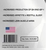 MK-677 Zeus Nutrition Most Higher IGF-1 60 Kapsül thumbnail 3