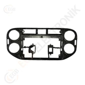 OTO TABLET ÇERÇEVE VW TIGUAN 2010+ 9' GÜMÜŞ TAC-298 thumbnail 2