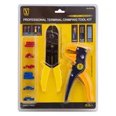 Yeskit YK-PR-04 Terminal Sıkma Pensesi+Kablo Sıyırma Pensesi+Uç Seti thumbnail 2