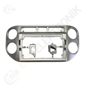 OTO TABLET ÇERÇEVE VW TIGUAN 2010+ 9' GÜMÜŞ TAC-298 thumbnail 1