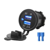 IC-266C 28MM PANO TİPİ USB 8-32V GİRİŞ 5V 1A VE 5V 2.1A ÇIKIŞ thumbnail 1