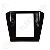 VW PASSAT B8 2015-2019 CR478B ÇERÇEVE P. SİYAH 9.7" (RS-034) thumbnail 1