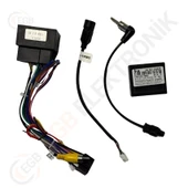 CITROEN C3 2021-2023 CR366B ÇERÇEVE SİYAH 9" (RS-041) thumbnail 2