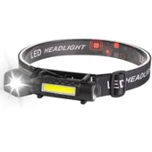 Watton WT-621 Mıknatıslı XPE95LM + COB 120 LM LED Şarjlı Kafa Feneri thumbnail 1